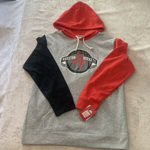 Houston Rockets Fanatics Long Sleeve Hoodie Boy's Size Large NWT